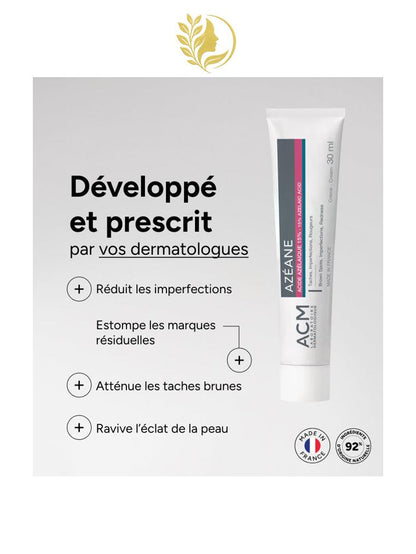 ACM AZÉANE CRÈME 15% ACIDE AZÉLAÏQUE - 30 ML -
