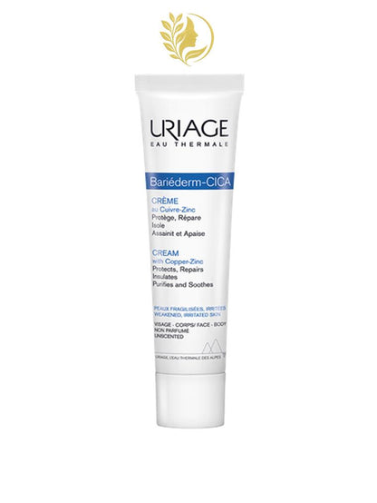 URIAGE BARIÉDERM - CRÈME RÉPARATRICE AU CU-ZN PROTÈGE ET PRÉVIENT IRRITATIONS ET FROTTEMENT DES CUISSES - 40 ML -