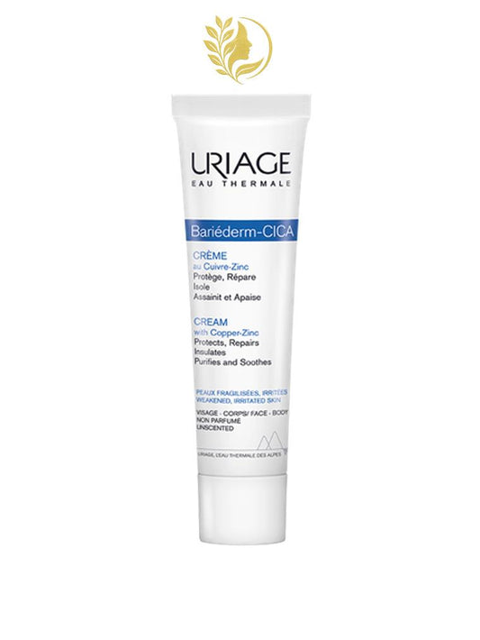 URIAGE BARIÉDERM - CRÈME RÉPARATRICE AU CU-ZN PROTÈGE ET PRÉVIENT IRRITATIONS ET FROTTEMENT DES CUISSES - 40 ML -