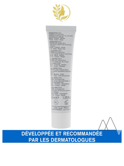 URIAGE BARIÉDERM - CRÈME RÉPARATRICE AU CU-ZN PROTÈGE ET PRÉVIENT IRRITATIONS ET FROTTEMENT DES CUISSES - 40 ML -