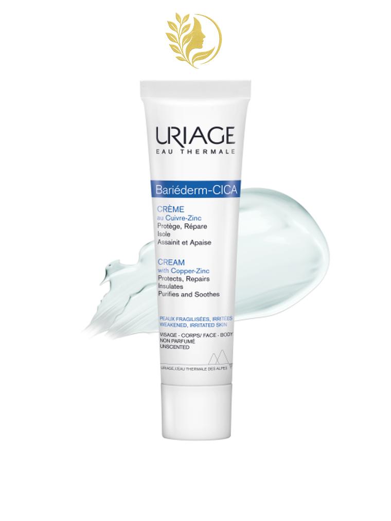 URIAGE BARIÉDERM - CRÈME RÉPARATRICE AU CU-ZN PROTÈGE ET PRÉVIENT IRRITATIONS ET FROTTEMENT DES CUISSES - 40 ML -