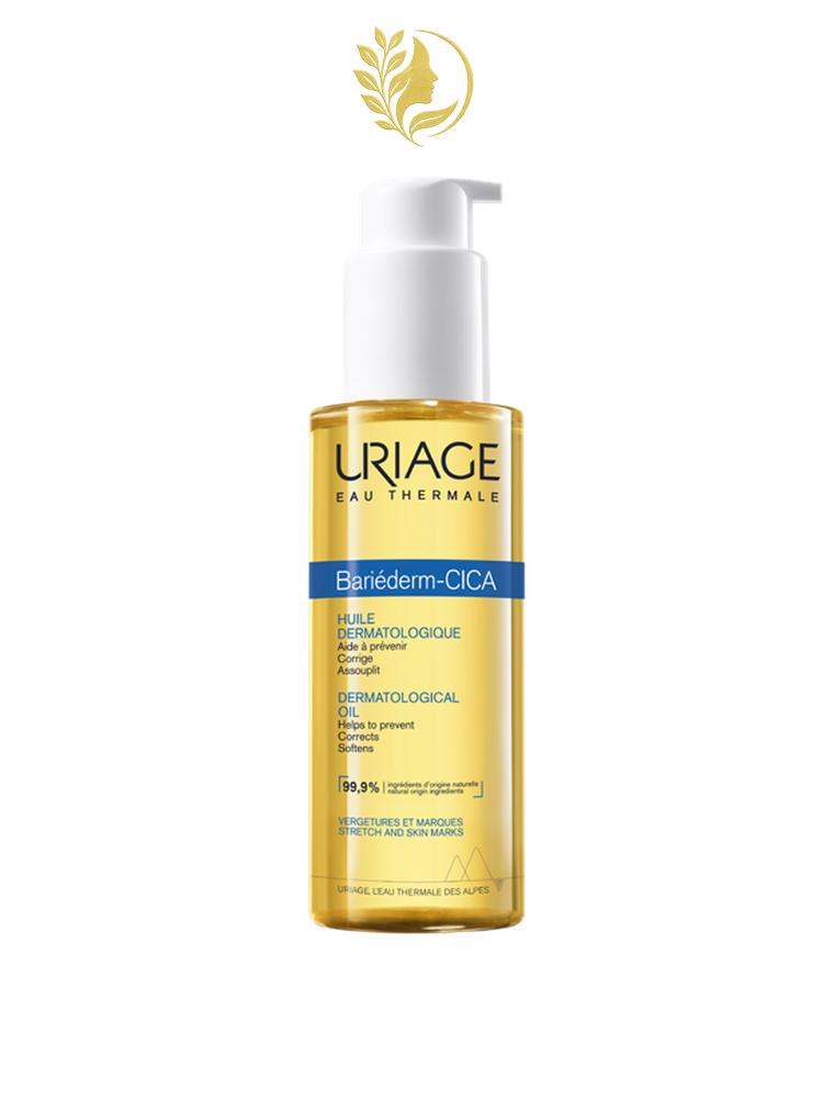 URIAGE BARIEDERM-CICA HUILE DERMATOLOGIQUE  AIDE A PRÉVENIR, CORRIGE, ASSOUPLIT - 100 ML -