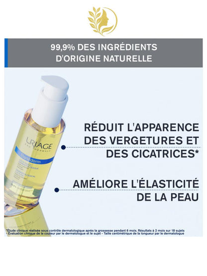 URIAGE BARIEDERM-CICA HUILE DERMATOLOGIQUE  AIDE A PRÉVENIR, CORRIGE, ASSOUPLIT - 100 ML -
