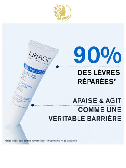 URIAGE BARIÉDERM-CICA BAUME LÈVRES PROTECTEUR  LÈVRES GERCÉES, DÉSSÉCHÉES, ABÎMÉES - 15 ML -