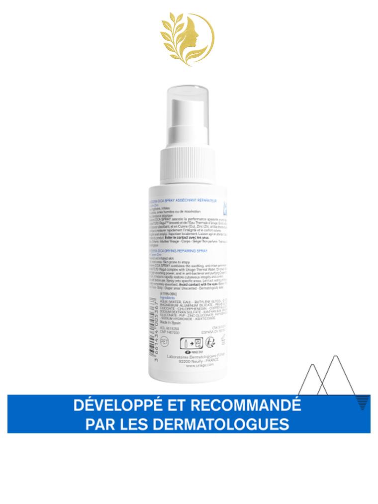 URIAGE BARIÉDERM-CICA SPRAY ASSÉCHANT RÉPARATEUR AU CUIVRE-ZINC  ASSAINIT, APAISE, ABSORBE LES ZONES IRRITÉS HUMIDES - 100 ML -