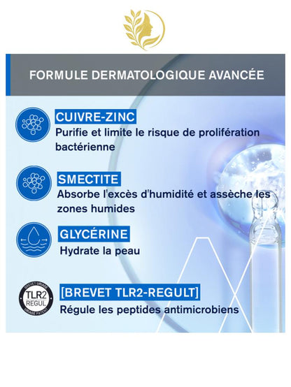 URIAGE BARIÉDERM-CICA SPRAY ASSÉCHANT RÉPARATEUR AU CUIVRE-ZINC  ASSAINIT, APAISE, ABSORBE LES ZONES IRRITÉS HUMIDES - 100 ML -