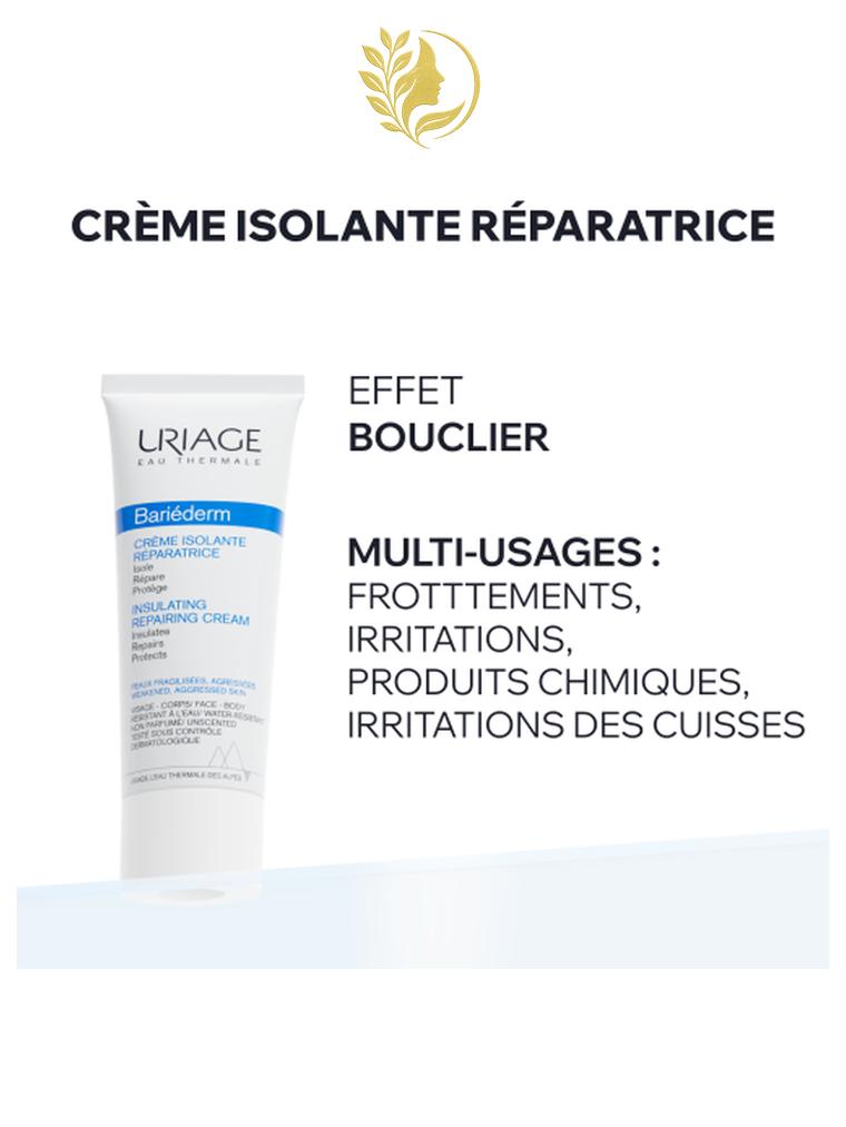 URIAGE BARIÉDERM - CRÈME ISOLANTE  PROTÈGE ET PRÉVIENT IRRITATIONS ET FROTTEMENT DES CUISSES - 75 ML -