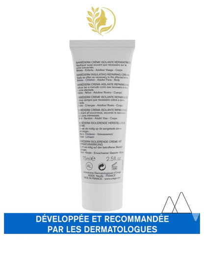 URIAGE BARIÉDERM - CRÈME ISOLANTE  PROTÈGE ET PRÉVIENT IRRITATIONS ET FROTTEMENT DES CUISSES - 75 ML -