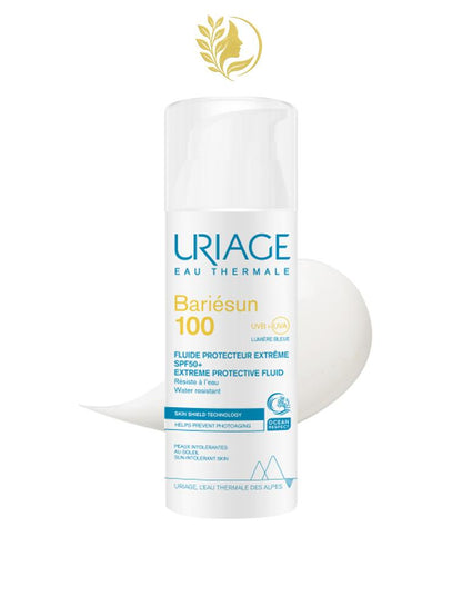 URIAGE BARIÉSUN 100 - FLUIDE PROTECTEUR EXTRÊME SPF50+  PROTECTION EXTRÊME DES PEAUX LES PLUS INTOLÉRANTES AU SOLEIL - 50 ML -