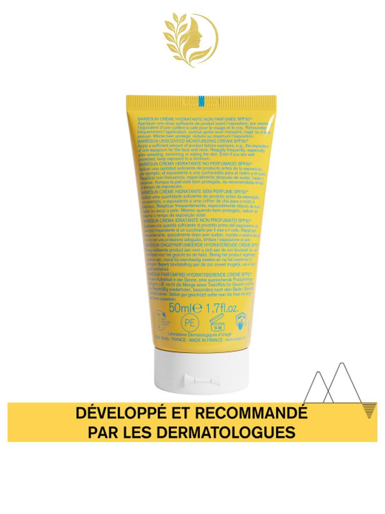 URIAGE BARIÉSUN - CRÈME HYDRATANTE NON PARFUMÉE SPF50+ CRÈME SOLAIRE TRÈS HAUTE PROTECTION - 50 ML -