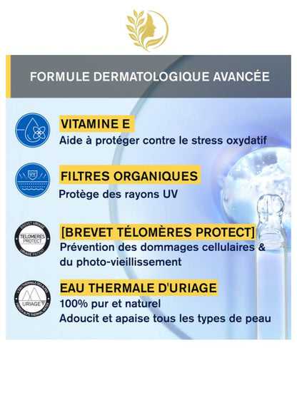 URIAGE BARIÉSUN - CRÈME HYDRATANTE SPF50+  CRÈME SOLAIRE TRÈS HAUTE PROTECTION - 50 ML -