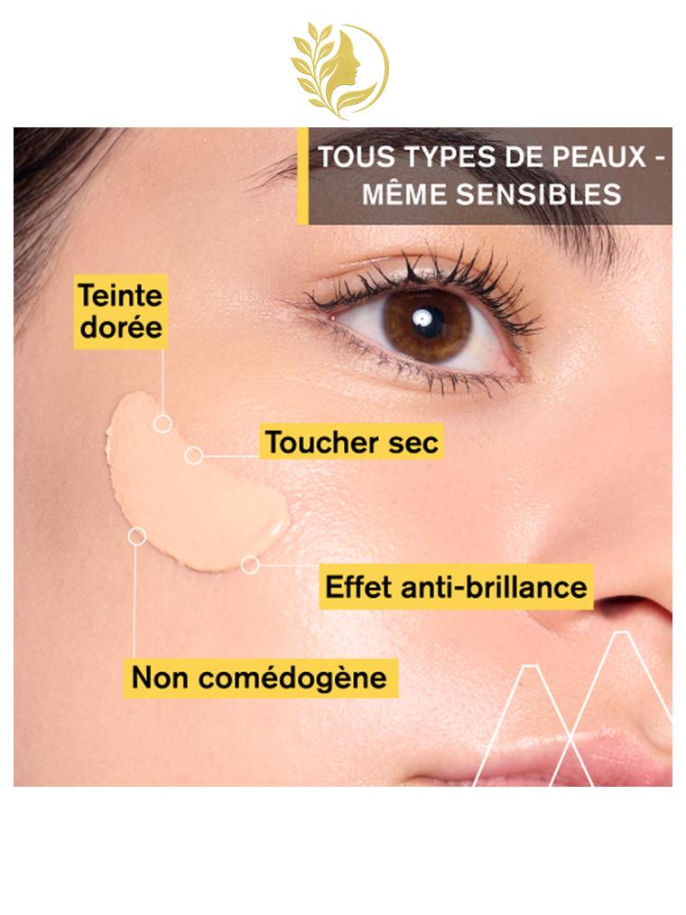 URIAGE BARIÉSUN - CRÈME TEINTÉE SPF 50+ TEINTE DORÉE  SOIN SOLAIRE BOUCLIER - ULTRA PROTECTION - 50 ML -