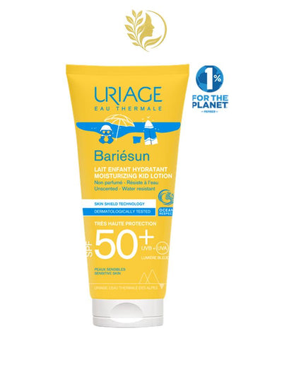 URIAGE BARIÉSUN - LAIT ENFANT HYDRATANT SPF50+ SOIN SOLAIRE BOUCLIER - ULTRA-PROTECTION - 100 ML -
