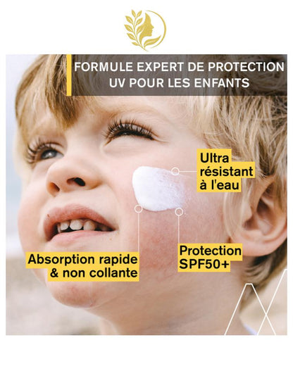 URIAGE BARIÉSUN - LAIT ENFANT HYDRATANT SPF50+ SOIN SOLAIRE BOUCLIER - ULTRA-PROTECTION - 100 ML -