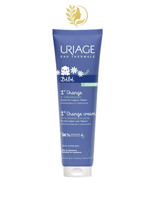 URIAGE BÉBÉ - 1ER CHANGE  APPAISE, CALME LES IRRITATIONS, HYDRATE - 100 ML -