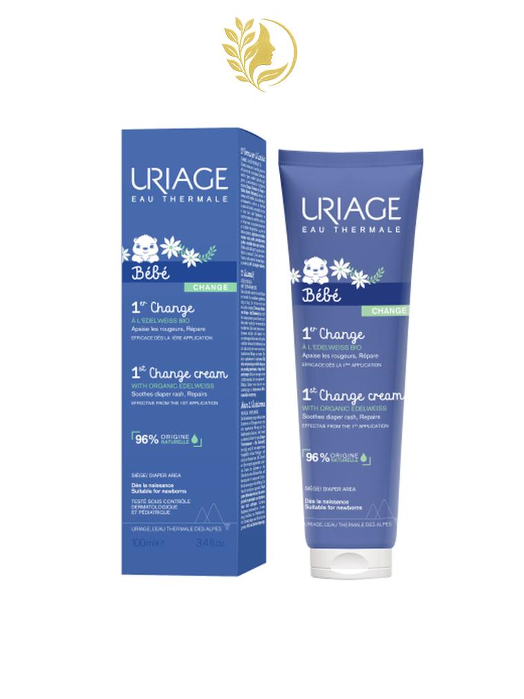 URIAGE BÉBÉ - 1ER CHANGE  APPAISE, CALME LES IRRITATIONS, HYDRATE - 100 ML -