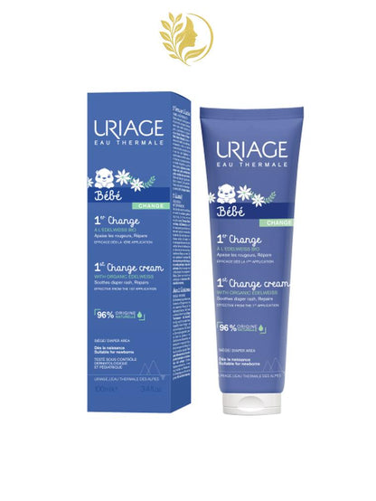 URIAGE BÉBÉ - 1ER CHANGE  APPAISE, CALME LES IRRITATIONS, HYDRATE - 100 ML -