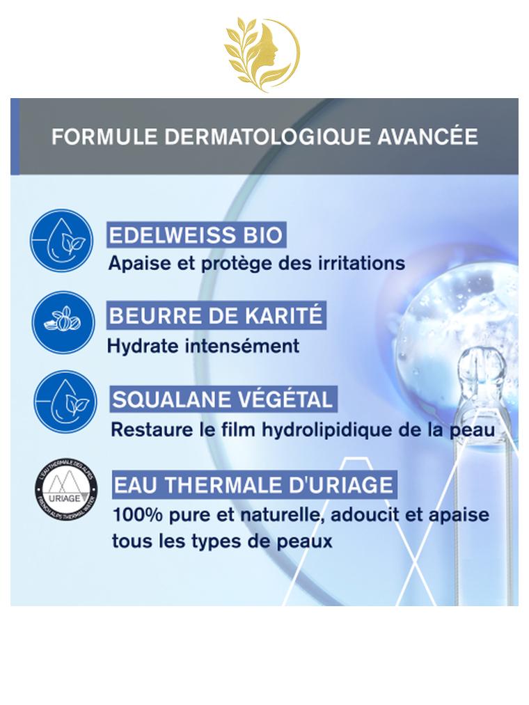 URIAGE BÉBÉ - 1ER LAIT HYDRATANT  HYDRATE, NOURRIT, PROTÈGE - 500 ML -