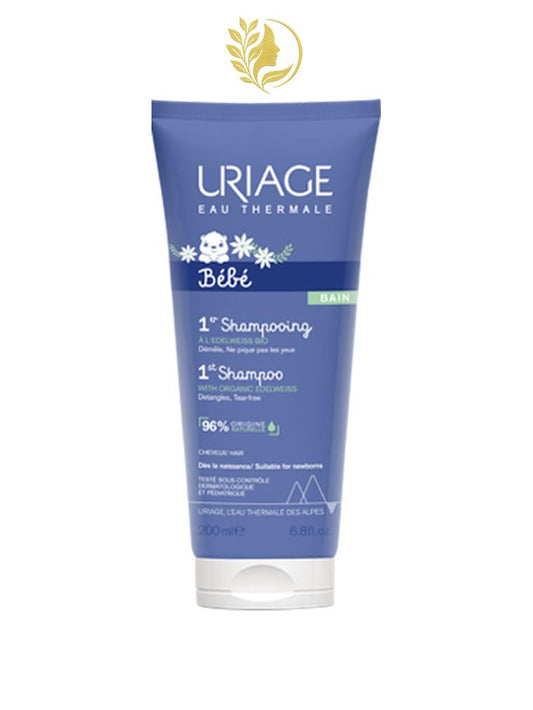 URIAGE BÉBÉ - 1ER SHAMPOOING  EXTRA-DOUX – SANS SAVON - 200 ML -