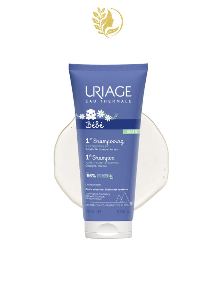 URIAGE BÉBÉ - 1ER SHAMPOOING  EXTRA-DOUX – SANS SAVON - 200 ML -