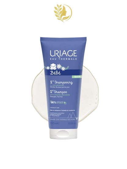 URIAGE BÉBÉ - 1ER SHAMPOOING  EXTRA-DOUX – SANS SAVON - 200 ML -