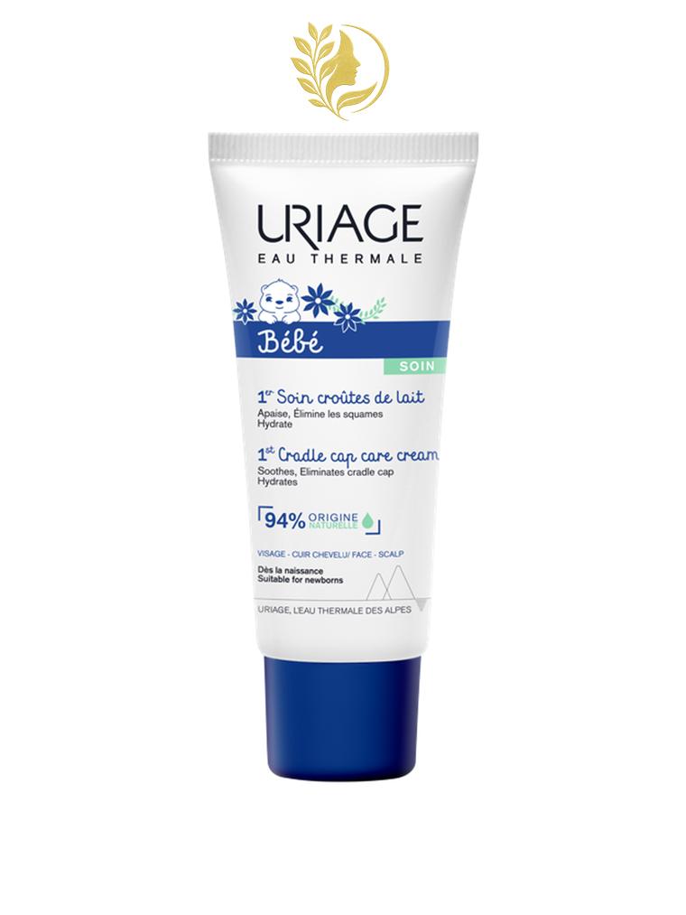 URIAGE BÉBÉ - 1ER SOIN CROÛTES DE LAIT  SOIN REGULATEUR, PURIFIANT ET APAISANT POUR LES CROUTES DE LAIT - 40 ML -