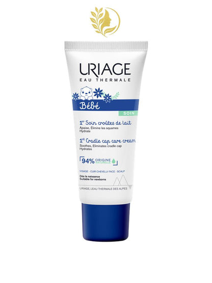 URIAGE BÉBÉ - 1ER SOIN CROÛTES DE LAIT  SOIN REGULATEUR, PURIFIANT ET APAISANT POUR LES CROUTES DE LAIT - 40 ML -