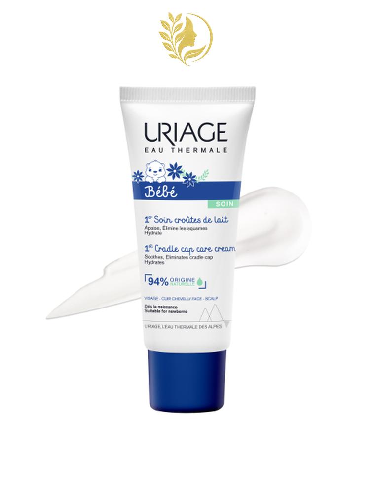 URIAGE BÉBÉ - 1ER SOIN CROÛTES DE LAIT  SOIN REGULATEUR, PURIFIANT ET APAISANT POUR LES CROUTES DE LAIT - 40 ML -
