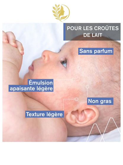 URIAGE BÉBÉ - 1ER SOIN CROÛTES DE LAIT  SOIN REGULATEUR, PURIFIANT ET APAISANT POUR LES CROUTES DE LAIT - 40 ML -
