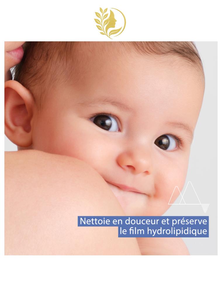 URIAGE BÉBÉ - 1ÈRE CRÈME LAVANTE  NETTOIE, NOURRIT - SANS SAVON - 500 ML & 1 L -