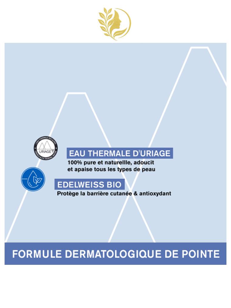 URIAGE BÉBÉ - 1ÈRE EAU NETTOYANTE POUR LA TOILETTE DE BÉBÉ - SANS RINÇAGE ET SANS SAVON - 500 ML & 1 L -