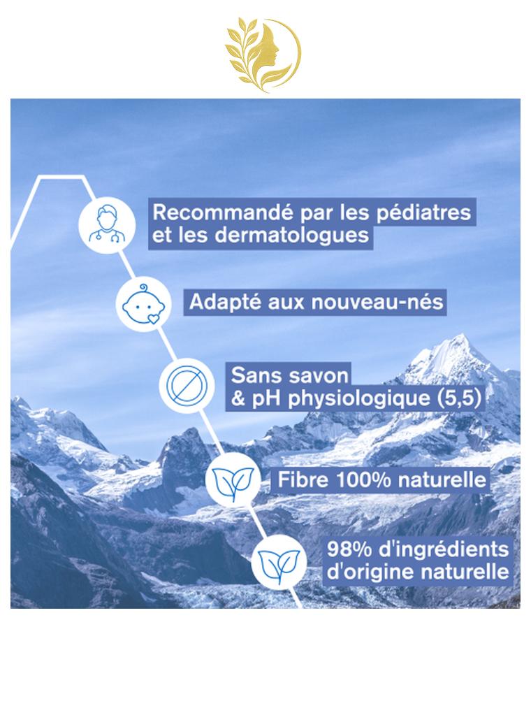 URIAGE BÉBÉ - 1 ÈRES LINGETTES NETTOYANTES  POUR LA TOILETTE DE BÉBÉ - SANS RINÇAGE - X70 UNITÉS -