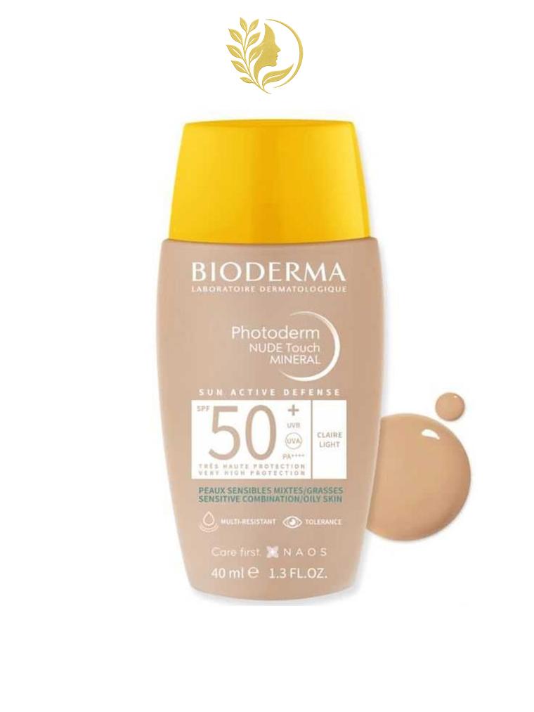 BIODERMA PHOTODERM NUDE TOUCH SPF 50+ TEINTE CLAIRE