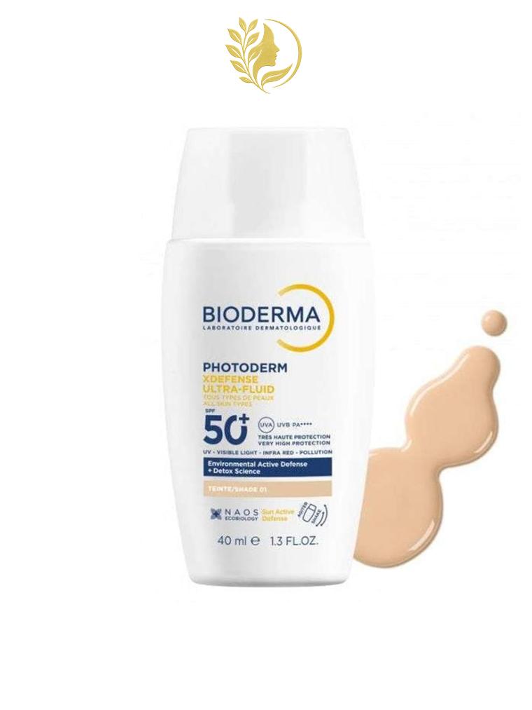 BIODERMA PHOTODERM XDEFENSE ULTRA FLUID SPF 50+ TEINTE 01 40 ML