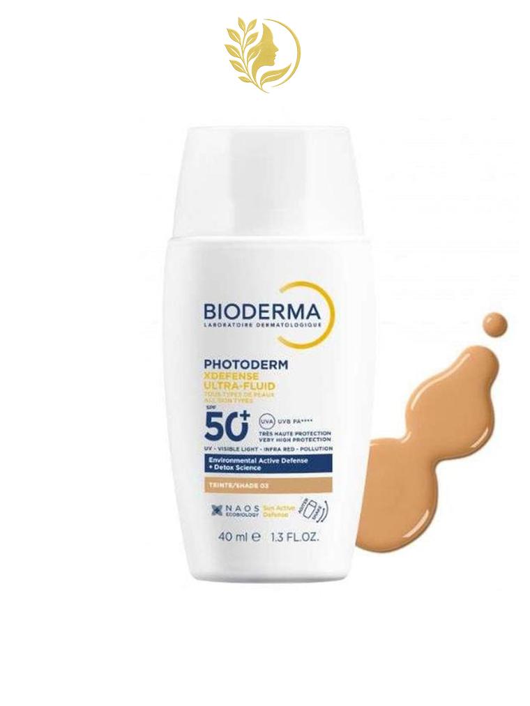 BIODERMA PHOTODERM XDEFENSE ULTRA FLUID SPF 50+ TEINTE 03 40 ML