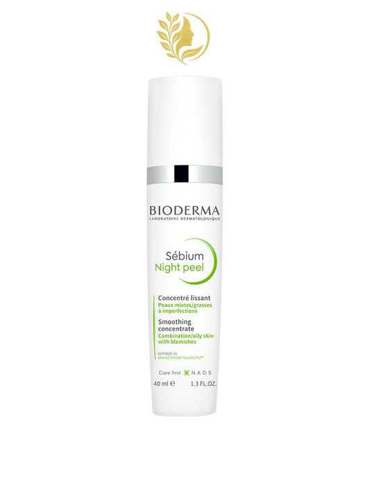 BIODERMA SEBIUM PEEL CONCENTRE LISSANT NUIT PEAUX SENSIBLES A MIXTES