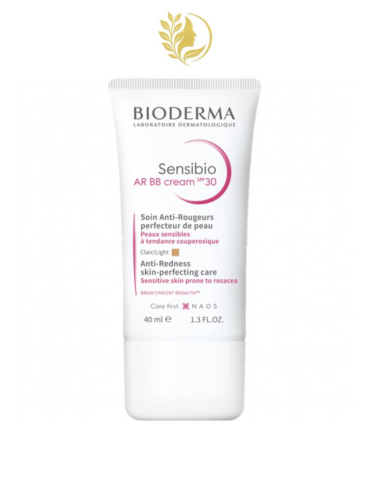 BIODERMA SENSIBIO AR BB CREAM CLAIR SOIN ANTI ROUGEURS SPF30 PERFECTEUR DE PEAU 40 ML