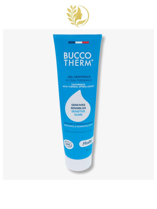 BUCCOTHERM GEL DENTIFRICE GENCIVES SENSIBLES AVEC FLUOR – MENTHE - 75 ML -