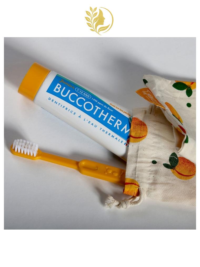BUCCOTHERM KIT BUCCO-DENTAIRE 7-12 ANS – ICE TEA PÊCHE