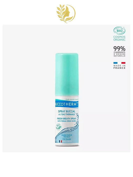 BUCCOTHERM SPRAY BUCCAL À L’EAU THERMALE – MENTHE - 15 ML -
