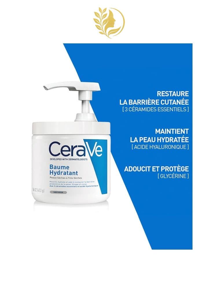 CERAVE BAUME HYDRATANT - 453 G (POT) -