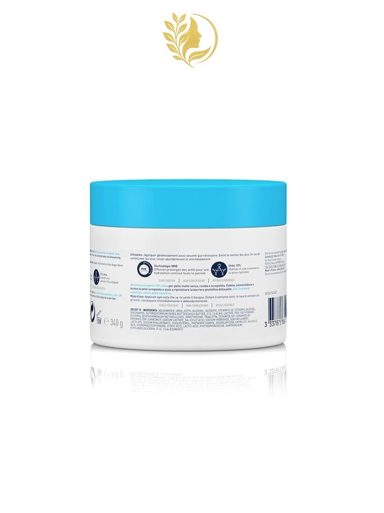 CERAVE CRÈME ANTI-RUGOSITÉS À L’ACIDE SALICYLIQUE - 177 ML & 340 ML -