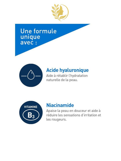 CERAVE CRÈME HYDRATANTE VISAGE POUR PEAUX NORMALES À SÈCHES - 52 ML -