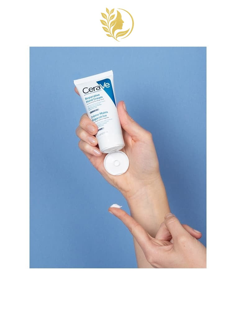 CERAVE CRÈME MAINS RÉPARATRICE POUR PEAUX SÈCHES À TRÈS SÈCHES - 50 ML & 100 ML -