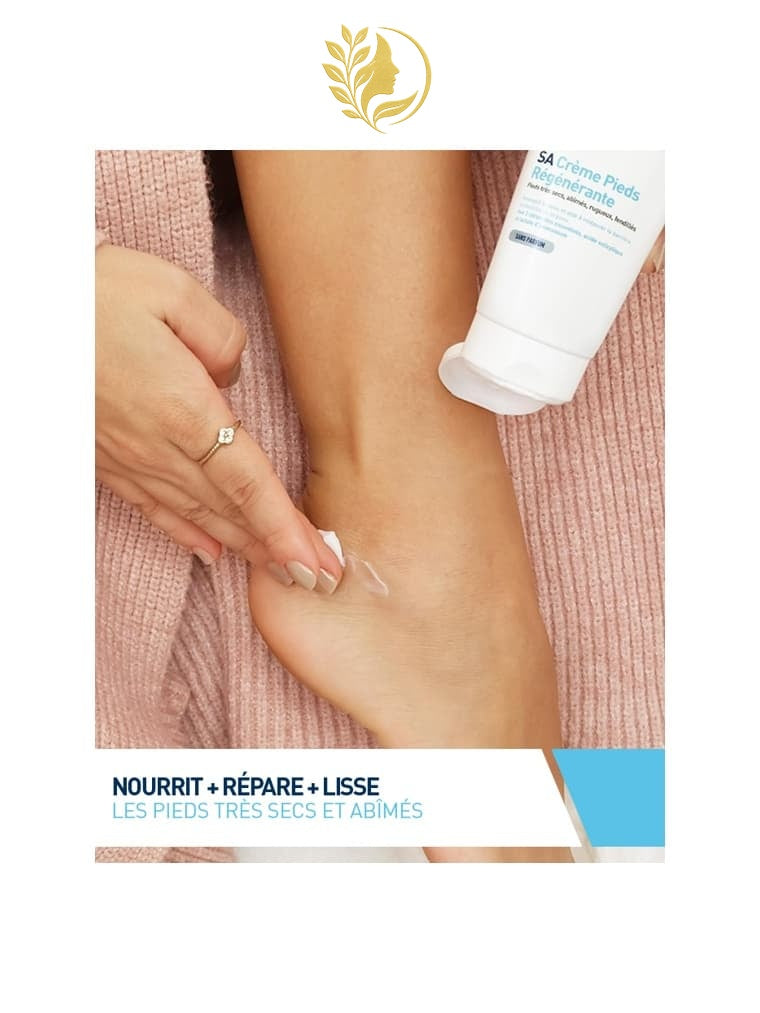 CERAVE CRÈME PIEDS RÉGÉNÉRANTE À L'ACIDE SALICYLIQUE - 88 ML -