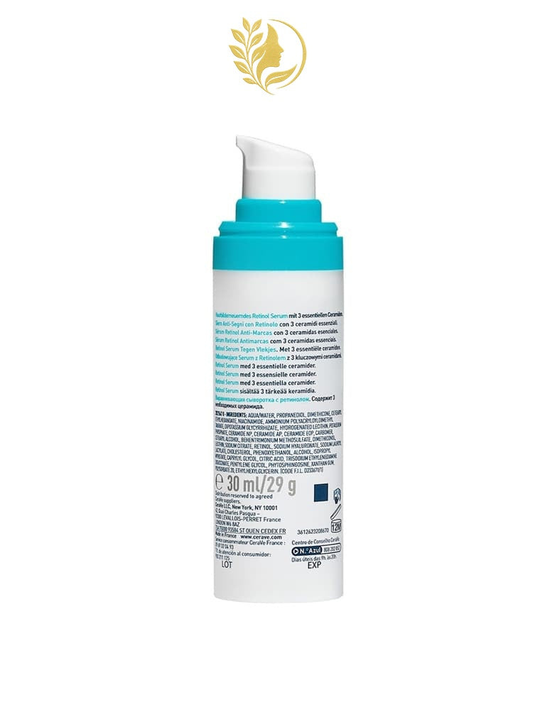 CERAVE SÉRUM RÉTINOL ANTI-MARQUES POUR PEAUX À IMPERFECTIONS ET À TENDANCE ACNÉIQUE - 30 ML -
