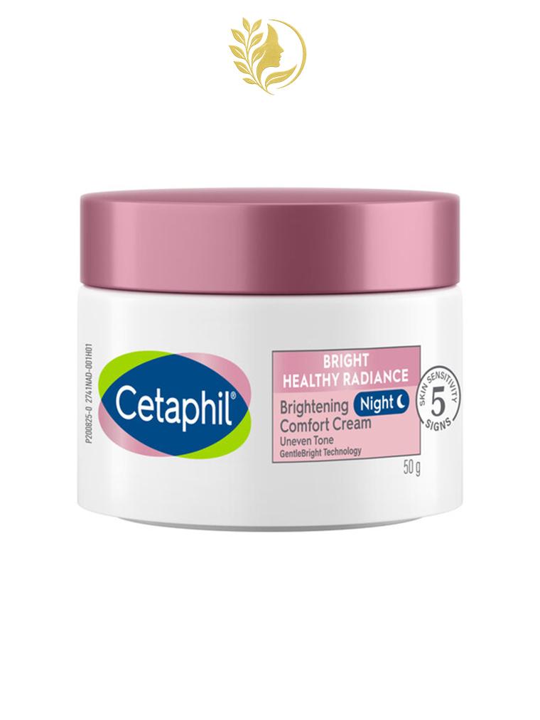 CETAPHIL BRIGHT HEALTHY RADIANCE BRIGHTENING NIGHT COMFORT CREAM 50G