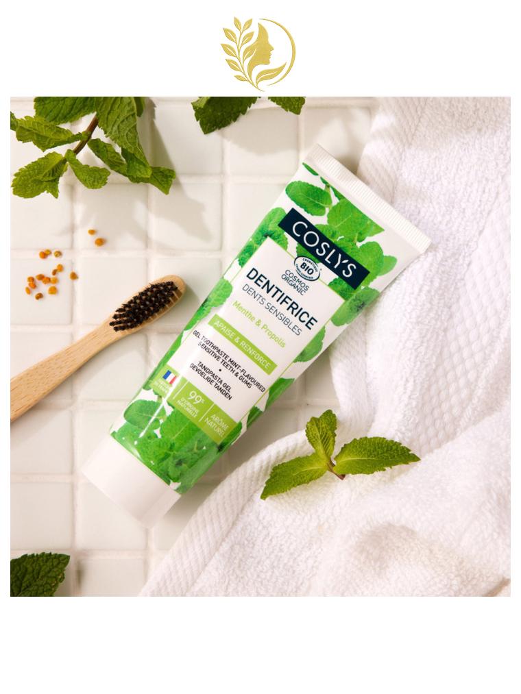 COSLYS DENTIFRICE DENTS SENSBLES MENTHE ET PROPOLIS 75 ML