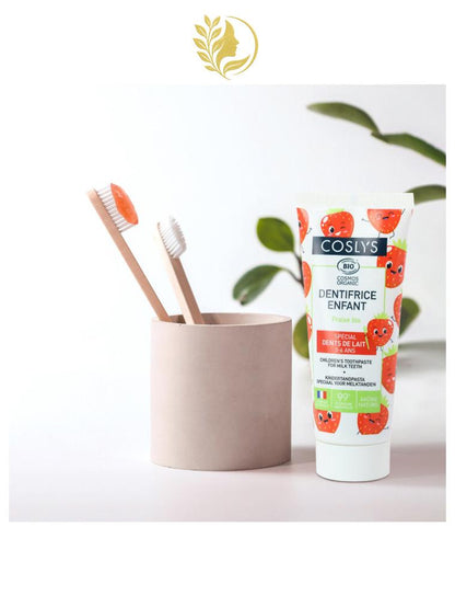 COSLYS DENTIFRICE ENFANT FRAISE BIO 3-6 ANS 50 ML