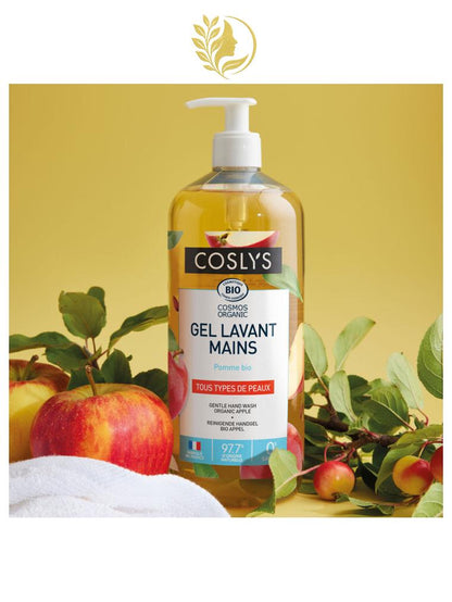 COSLYS GEL LAVANT MAINS POMME BIO 1L